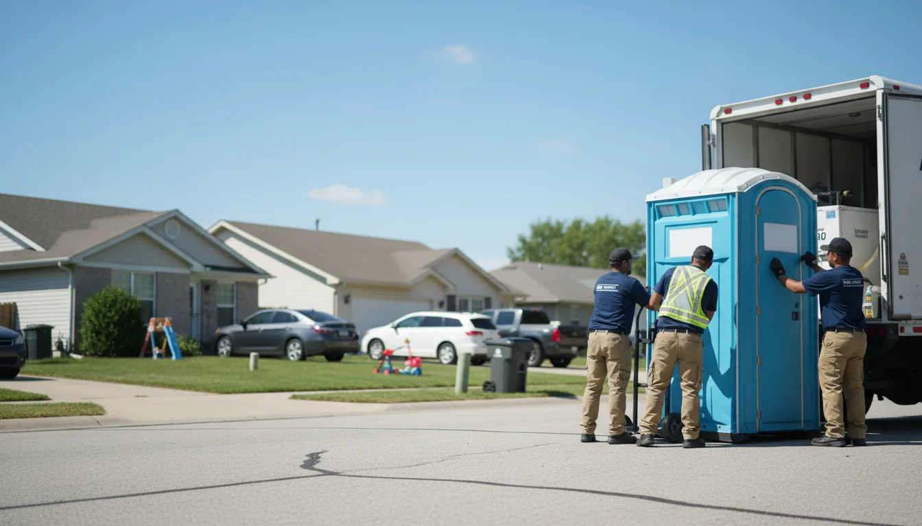 Standard Porta Potty Rentals in Bulpitt, IL near me